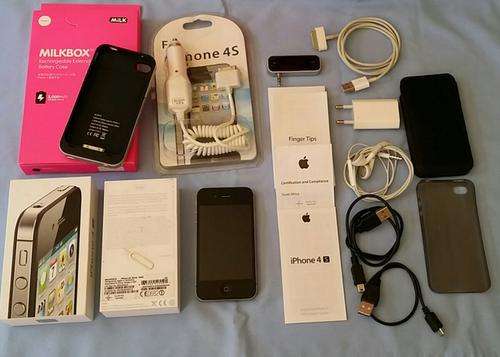 IPhone 4s 16Gig Black - Excellent condition - with lots of accessories!!!!