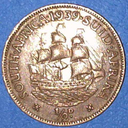 1939 Half Penny GEORGIVS VI REX IMPERATOR: - RARE IN THIS CONDITION!!!!