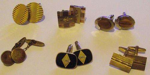 ASSORTED CUFFLINKS - R1 CRAZY AUCTION!!!!!!!