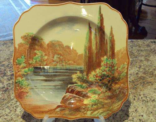 ROYAL DOULTON WOODLEY DALE LARGE  SIDE PLATE