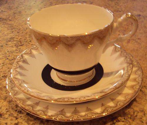 AYNSLEY TEA TRIO