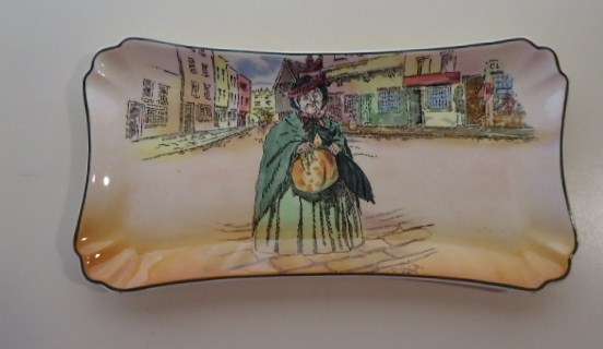 ROYAL DOULTON DICKENS WARE SANDWICH TRAY