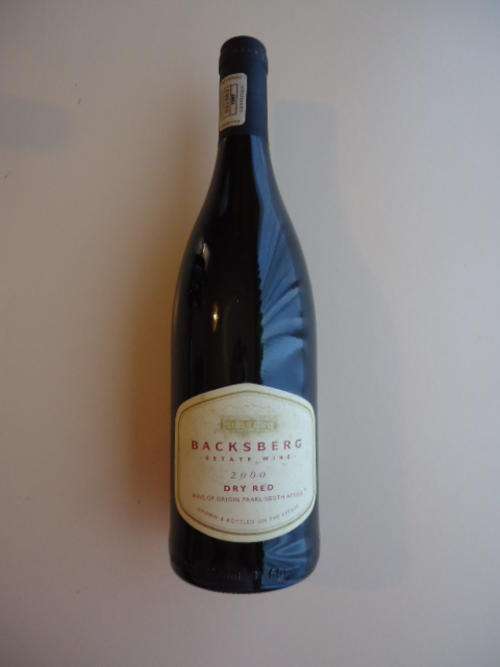 BACKSBURG 2000 RED WINE