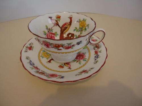 A RARE "OLD CHELSEA" TEA DUO