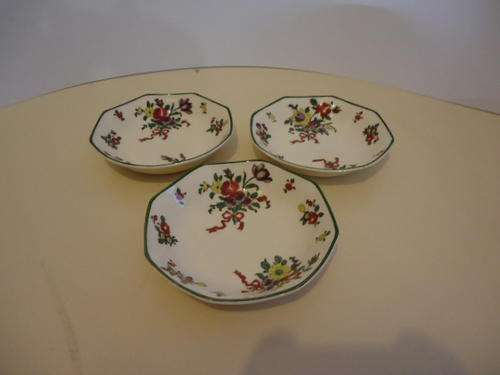ROYAL DOULTON "OLD LEEDS SPRAYS" DESSERT DISHES