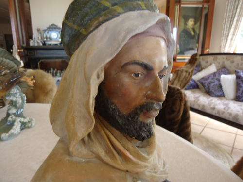 JOSEPH MARIE LE GULUCHE, BERBER BUST c1895