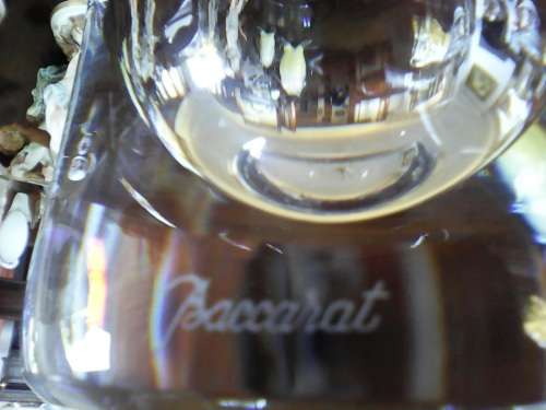 BACCARAT 9" CRYSTAL "TORNADO" VASE