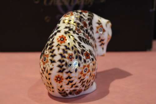 ROYAL CROWN DERBY RUSSIAN BEAR PAPERWEIGHT