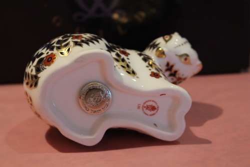 ROYAL CROWN DERBY RUSSIAN BEAR PAPERWEIGHT
