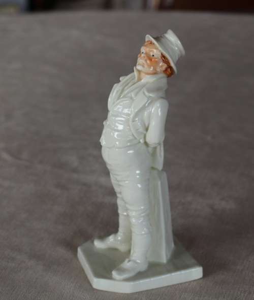 ROYAL WORCESTER IRISHMAN BY JAMES HADLEY FOR OLDHAM ONLY