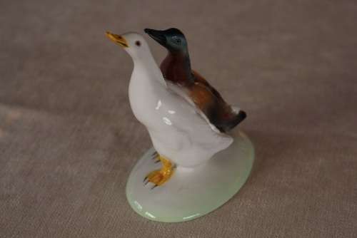 A PAIR OF GEESE