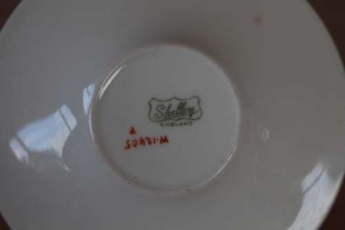 SHELLEY ART DECO SAUCER