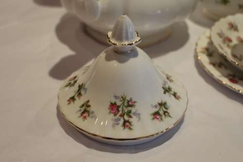 FANTASTIC ROYAL ALBERT 23pc WINSOME TEA SET MINT