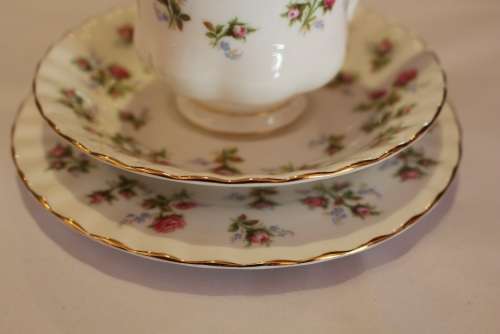 SUPERB ROYAL ALBERT WINSOME TEA TRIO