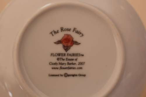 FLOWER FAIRY PLATE