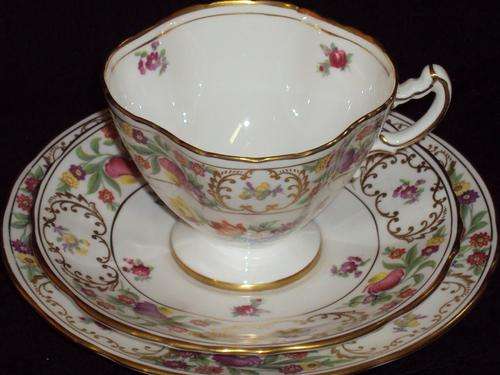 HAMMERSLEY DRESDEN SPRAYS TEA TRIO