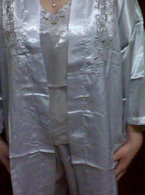SILK EMBROIDERED GOWNS VARIOUS COLOURS