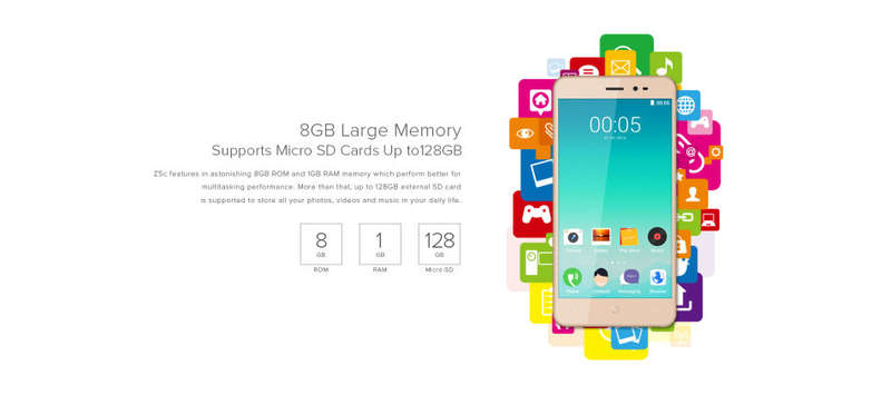 Leagoo Z5C 5" Dual Sim Android Smartphone