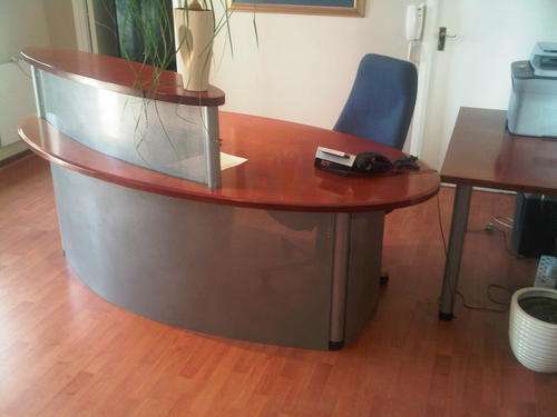 Reception Desk - Cherry Wood
