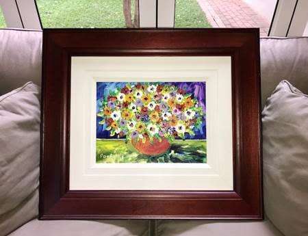 Flowers (Acryllic) Portchie (Market value R40 000)