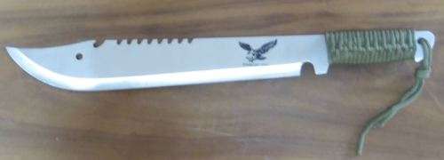Full Stainless Steel Machete- With Sheath