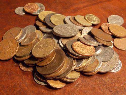 100 x World Mixed Coin Lot - Unsorted