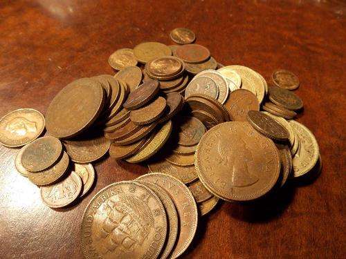 100 x Union & SA Mixed Coin Lot - Unsorted