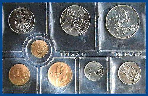 1977 SA Uncirculated Coin Set - SA Mint