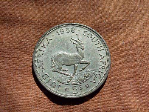 1958 5 Shillings - Silver