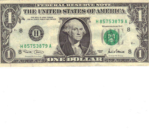 US 1$ Dollar Note