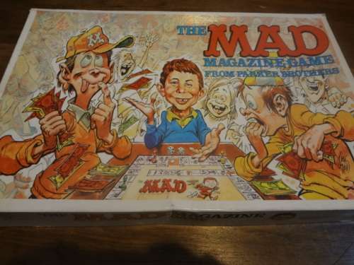 Boardgame - The Mad Magazine game (complete)