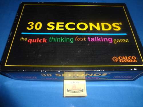 PRICE REDUCED Boardgame - 30 seconds board game with 240 cards
