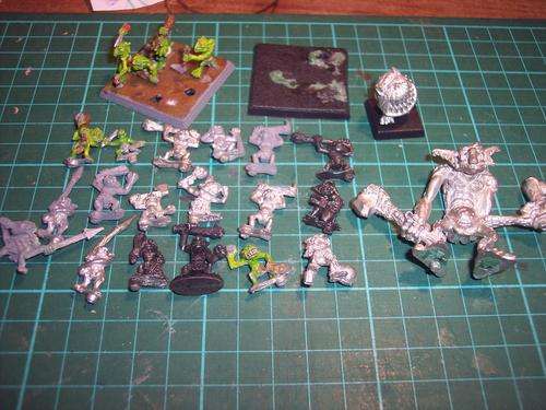 warhammer - troll + snottlings lot