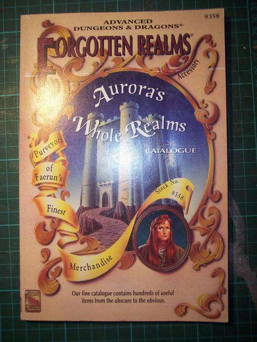 Advance dungeons and dragons - Aurora's whole realms catalogue sourcebook