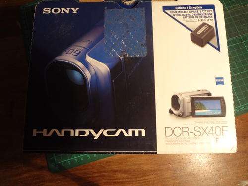 Sony handycam DCR-SX40f - used a couple of times.