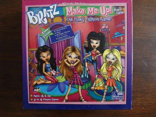 Boardgame - bratz -make me up -  kid games