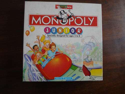Boardgame - monopoly junior - kid games
