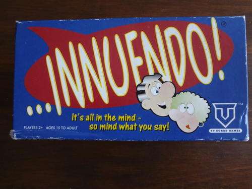 Boardgame - innuendo - card game