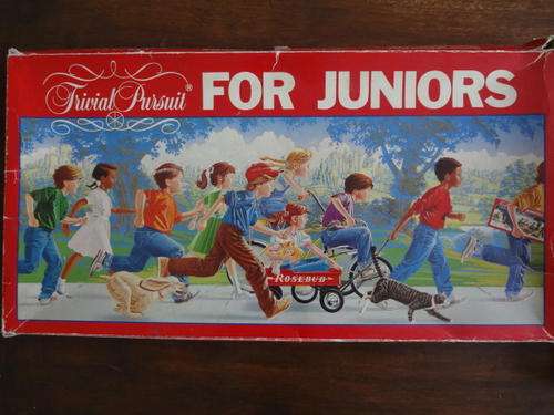 Boardgame - trivial pursuit for junior