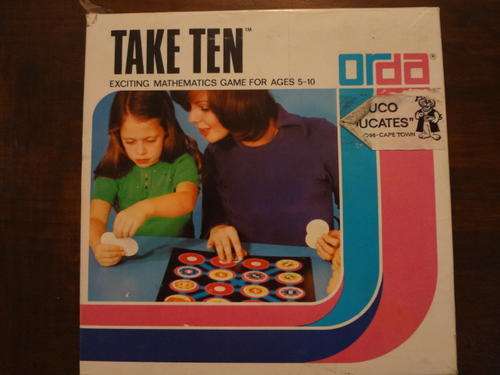 educational toy game - take 10