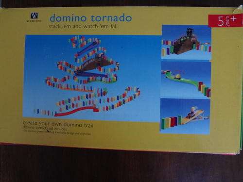 Domino - tumbling dominos tornado
