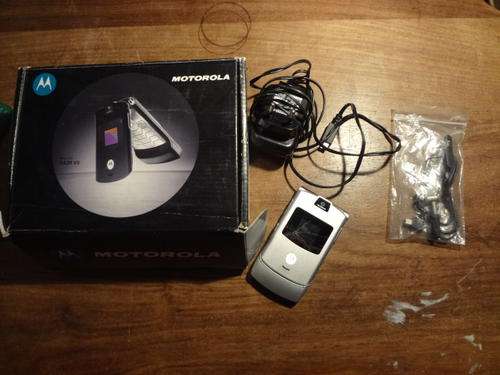 Motorola blade phone - crack on front of screen ( see photo)