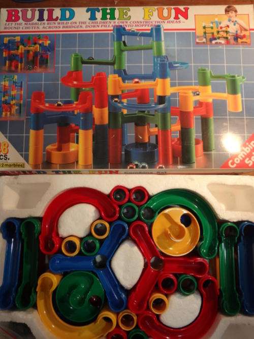 children game - Build the fun (Marble Run)
