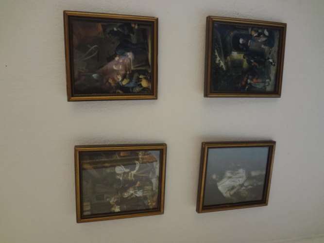 Painting - Renaissance prints x 4 - 19 cm in length