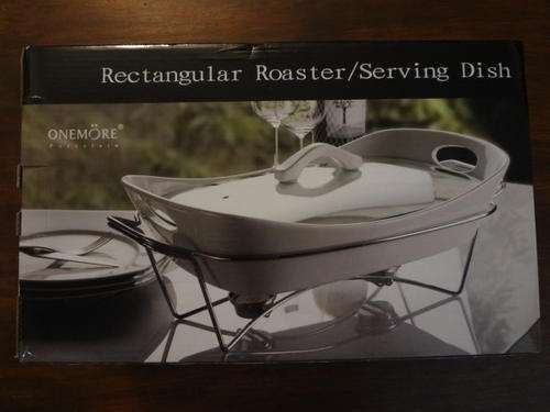 Rectangular Roaster / Serving Dish - brand new - unwanted gift