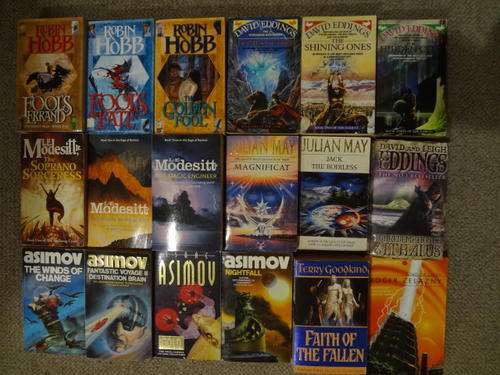 Sci-Fi / Fantasy Book Collection for sale - various authors - R65 per book