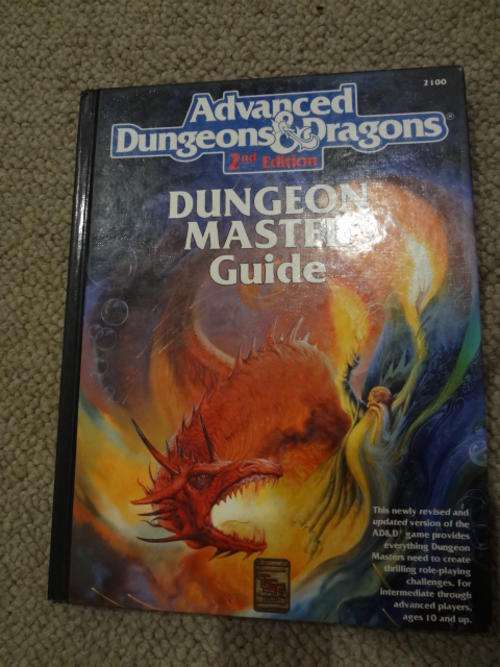 Advanced Dungeons and Dragons Dungeon Master Guide 2nd Edition