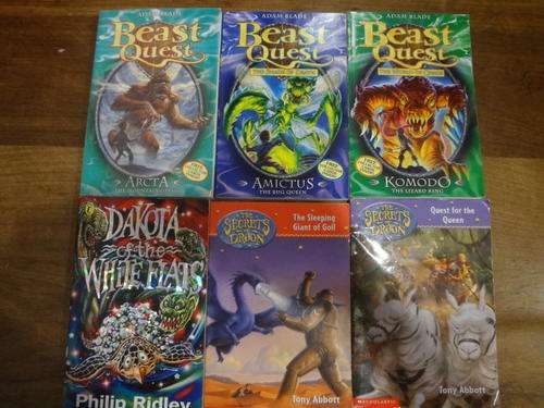 Children Books Lot - Beast Quest; Secrets of Droon and others