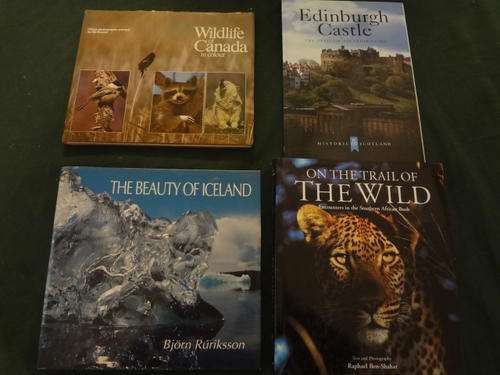Travel coffee table books - lot of 4 books