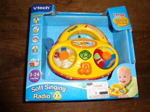 BRAND NEW baby toy - vtech - soft singing radio